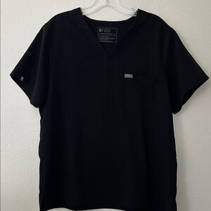 Figs Technical Collection Black Scrub Top Sz XL